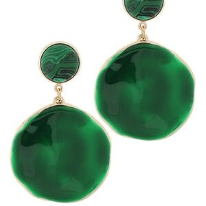 Color Round Earrings